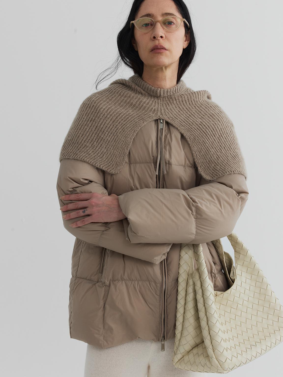 Cloudline Collarless Down Jacket