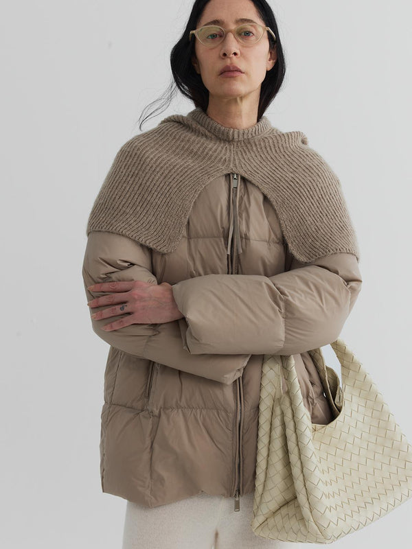 Cloudline Collarless Down Jacket