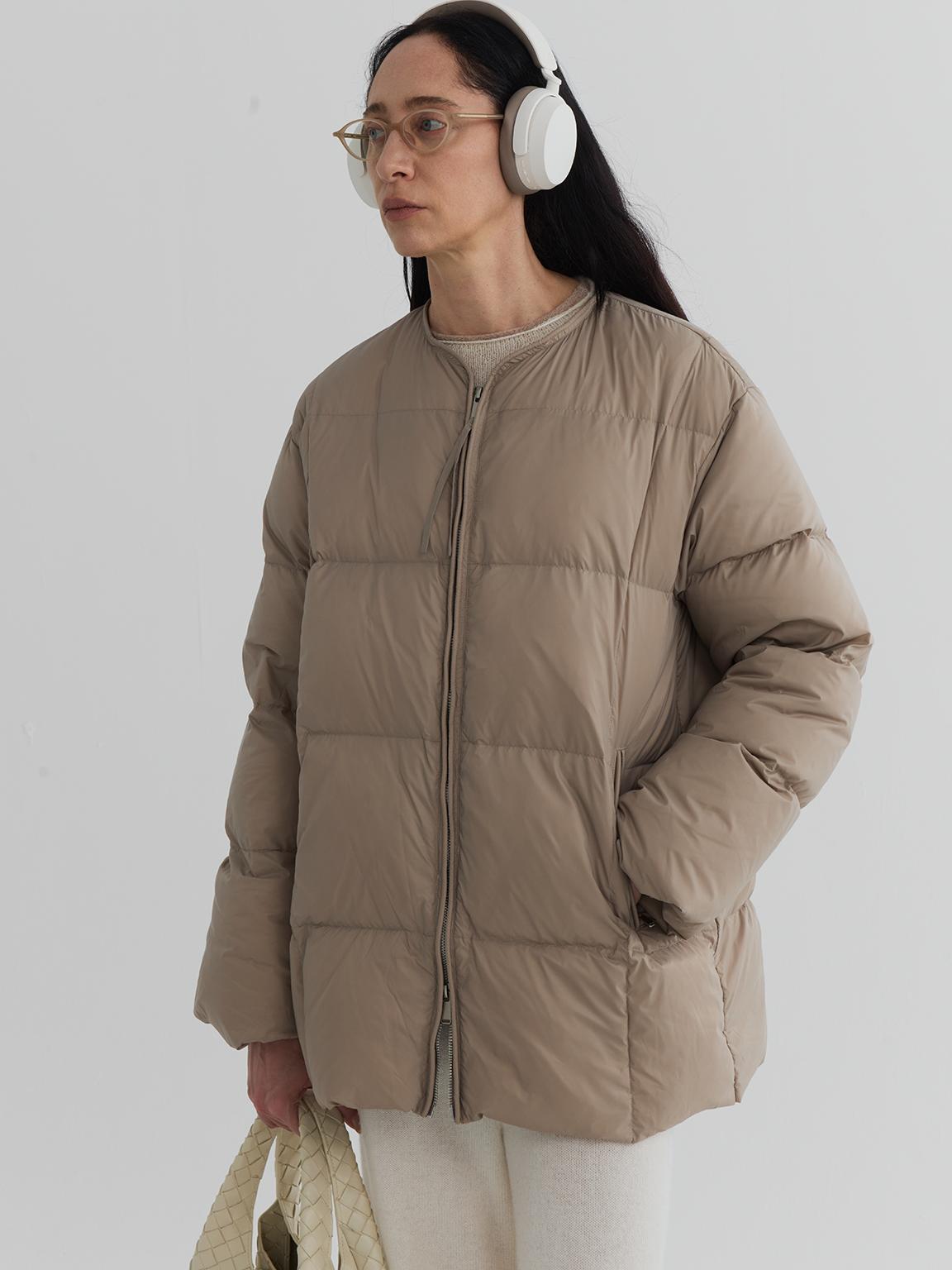 Cloudline Collarless Down Jacket