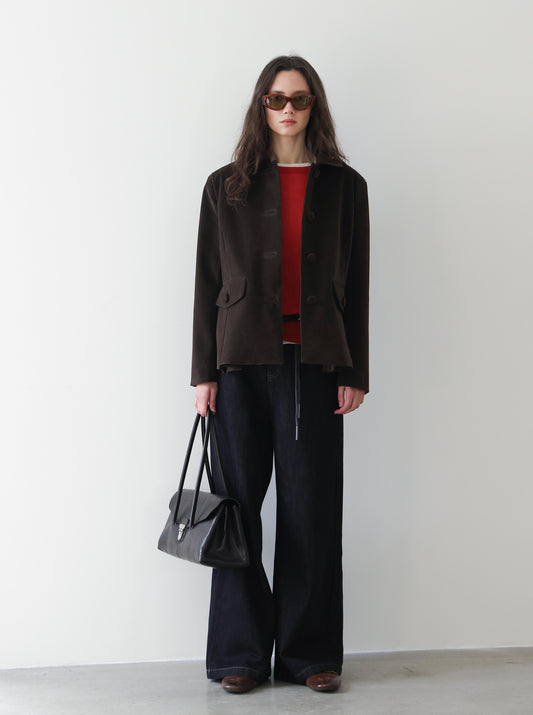 Refined Collar Jacket