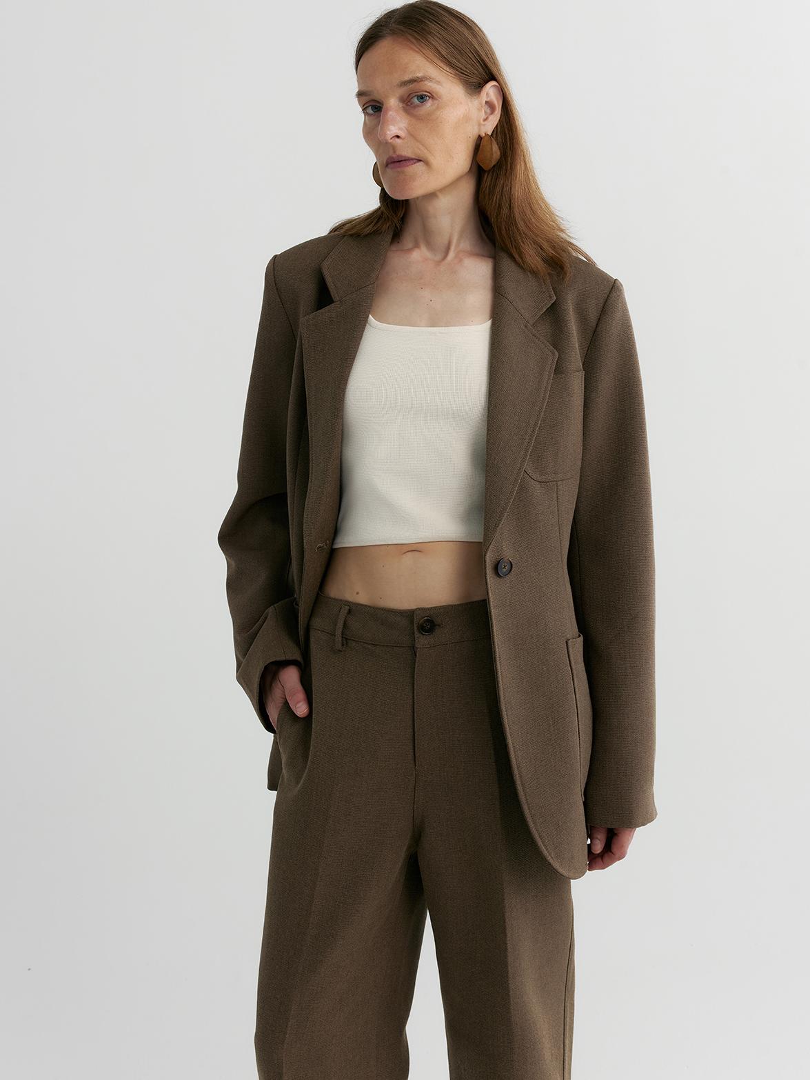 Minimal Tailored Blazer