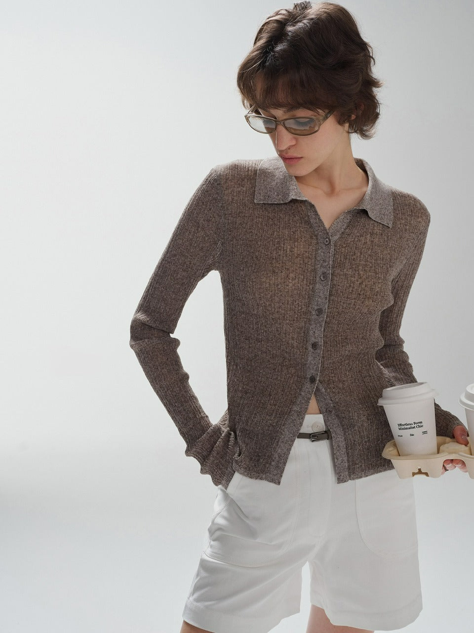 Noir Knit Cardigan