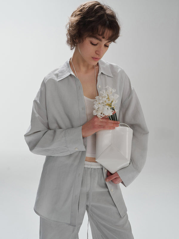 Veil Linen-Blend Shirt