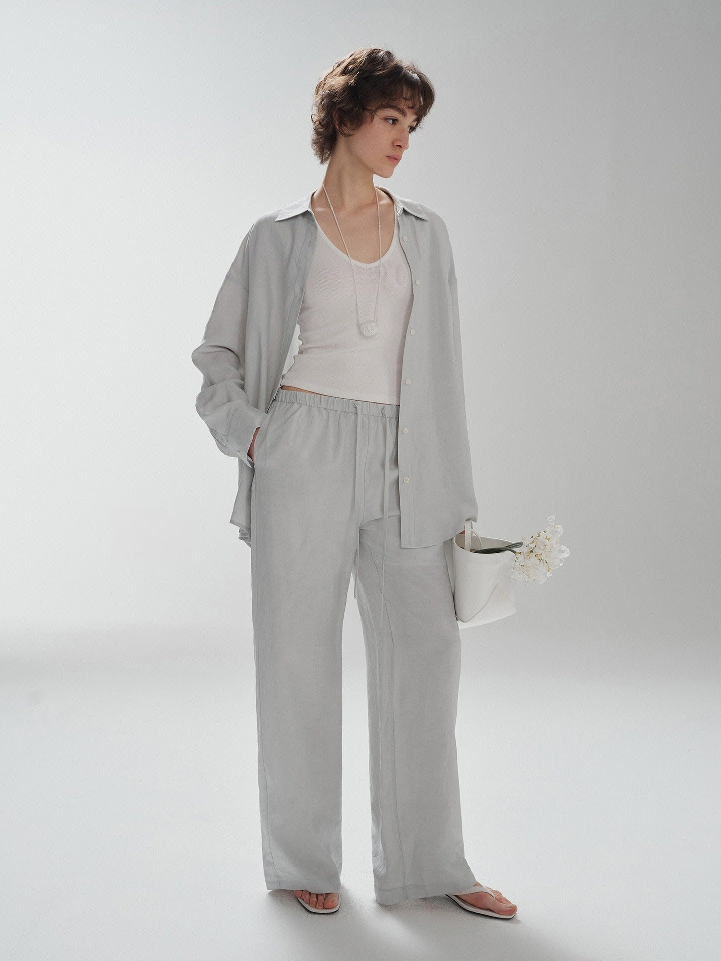 Mist Linen Pants