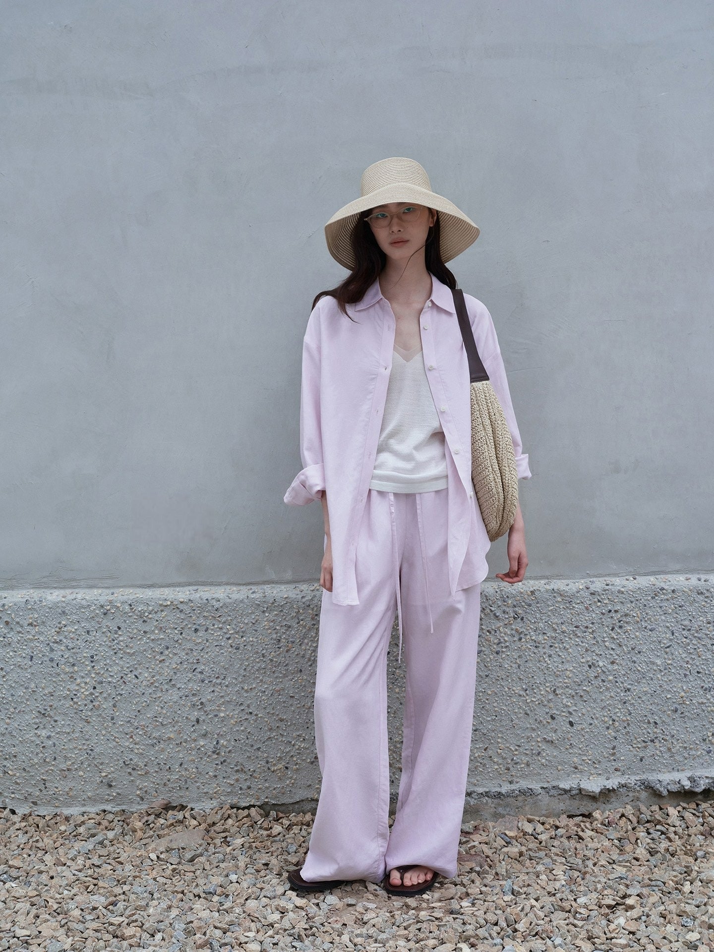 Mist Linen Pants