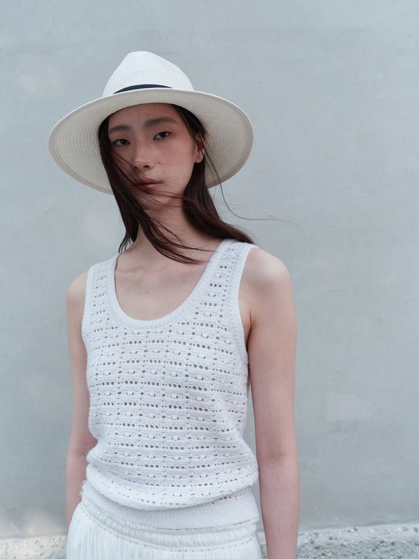 Woven Knit Tank