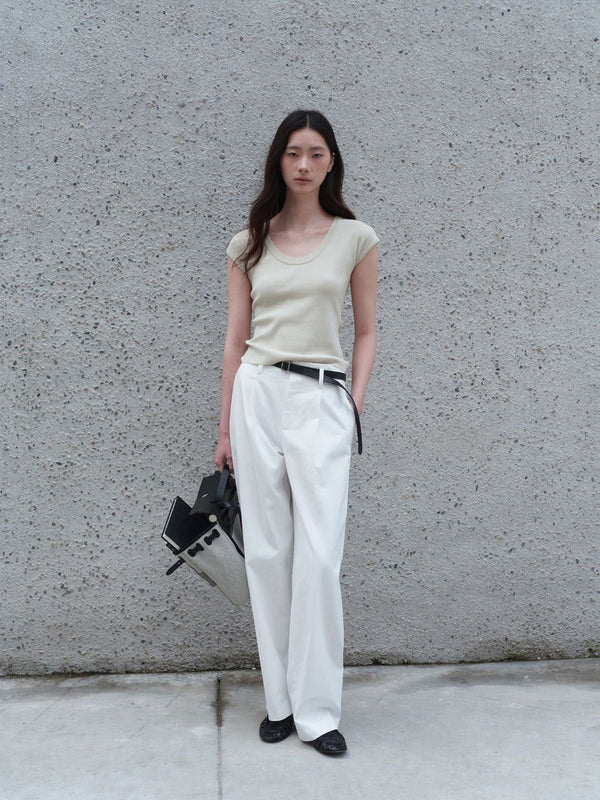 Minimalist Sleeveless Top