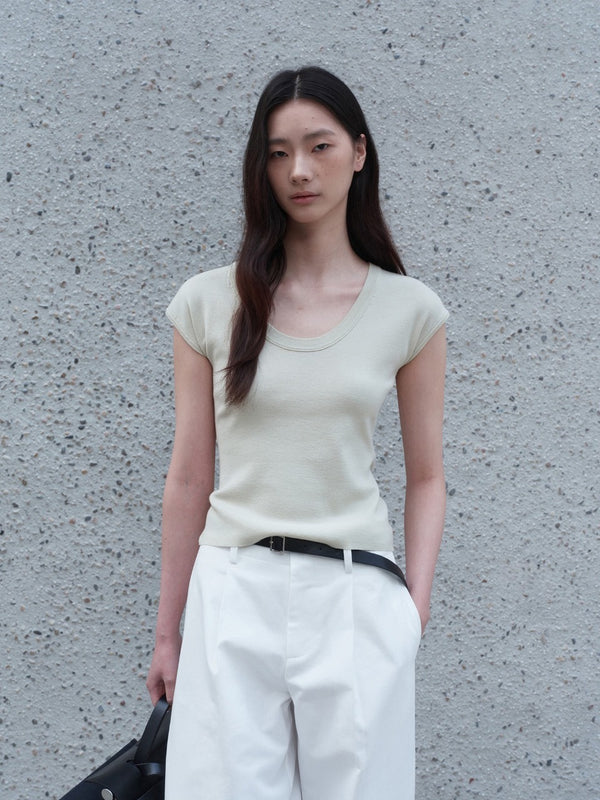 Minimalist Sleeveless Top