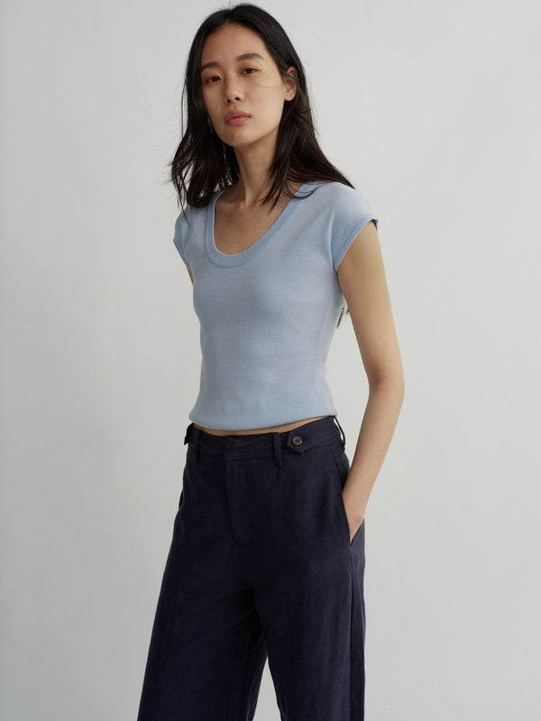 Minimalist Sleeveless Top