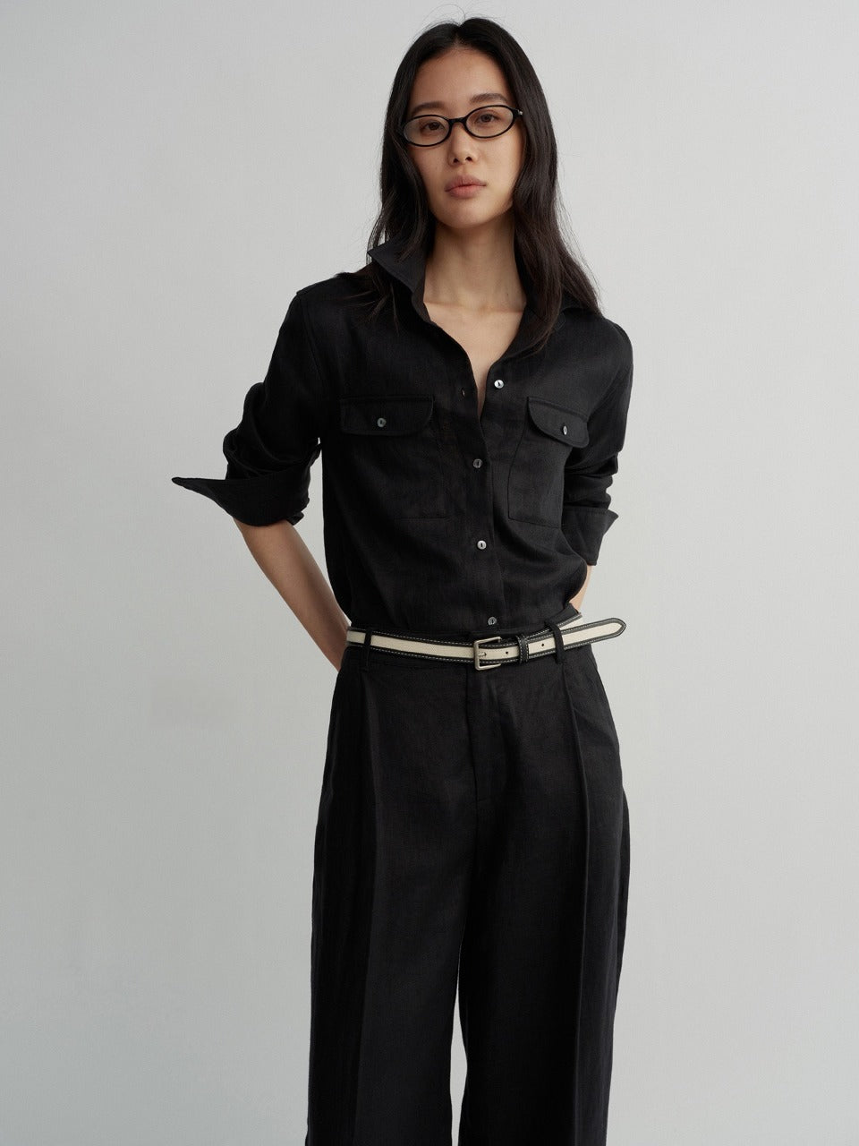 Woven Knit Belt