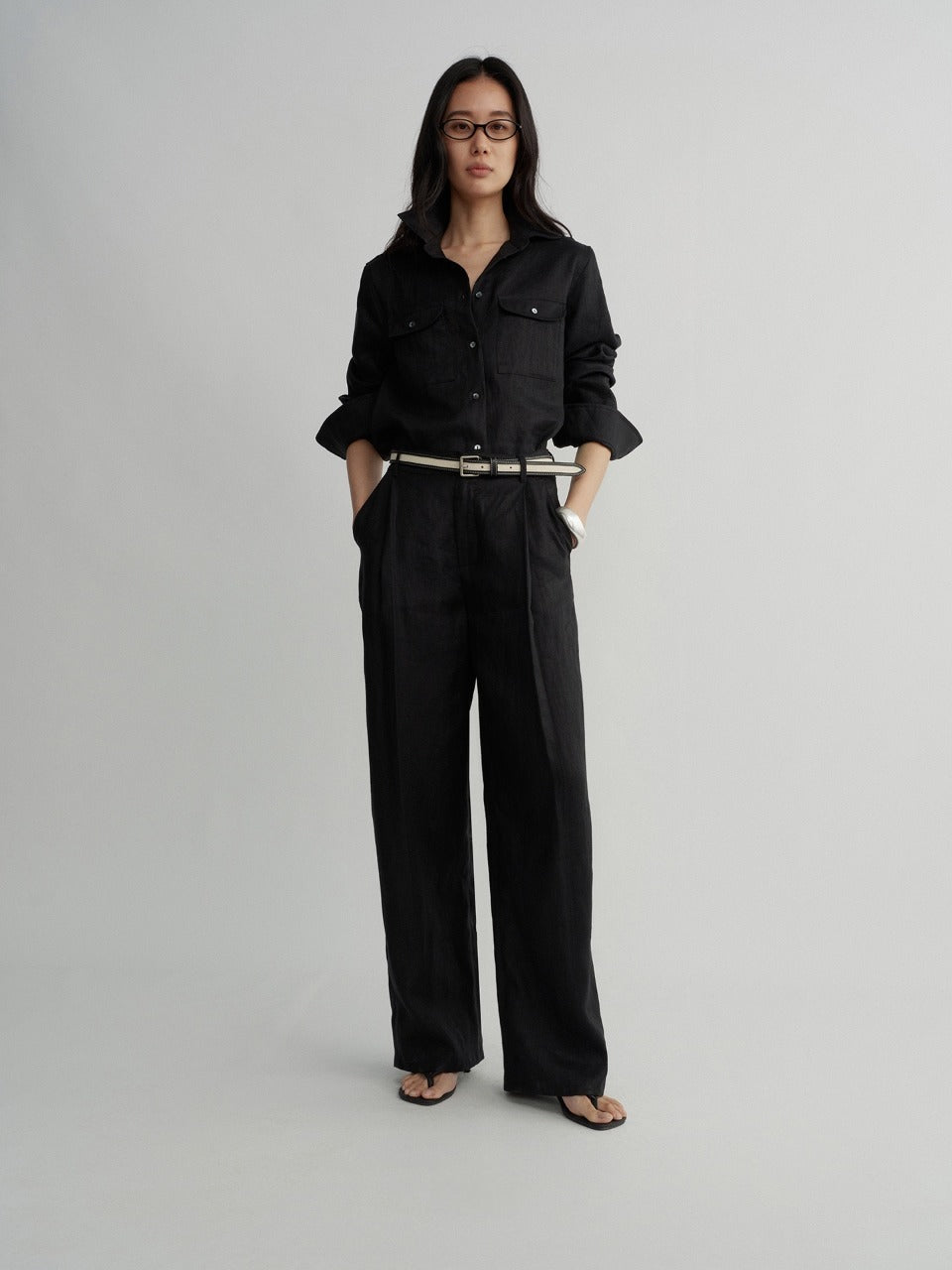 Woven Knit Belt