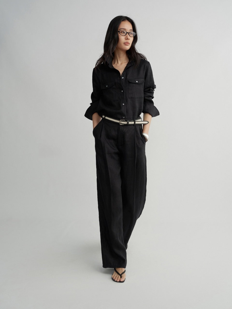 Woven Knit Belt