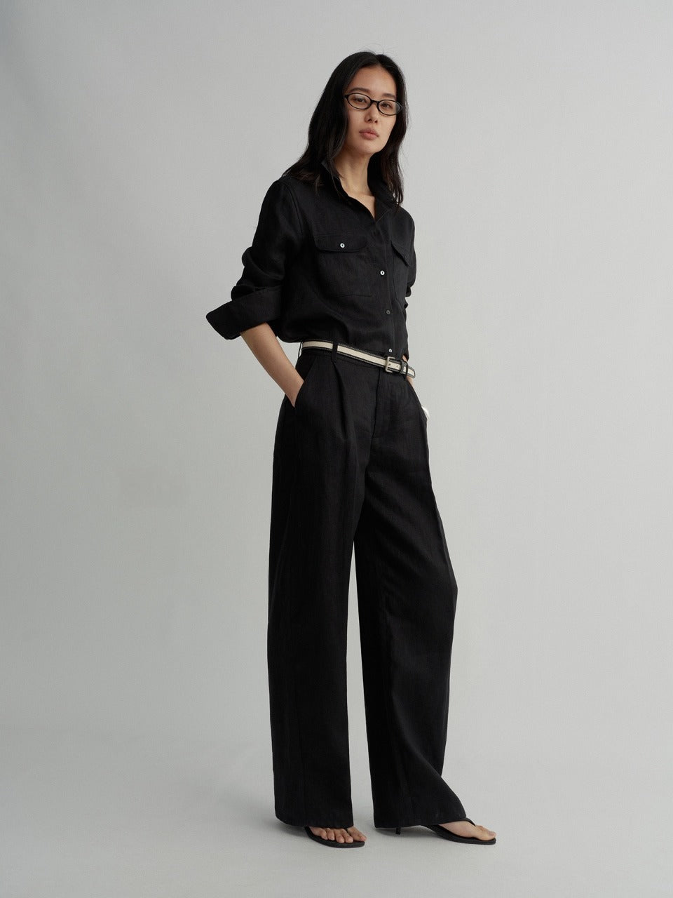 Woven Knit Belt