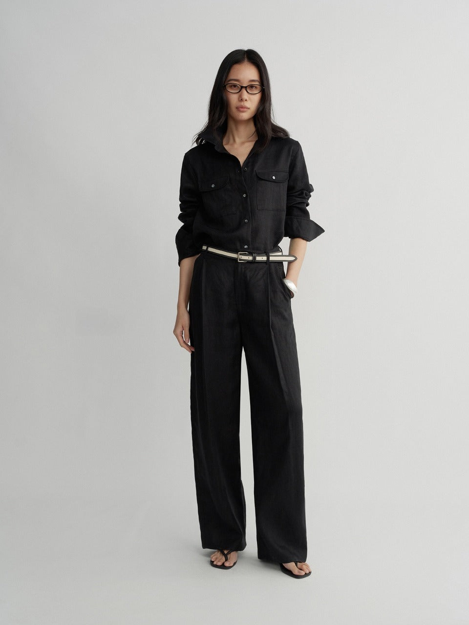 Woven Knit Belt
