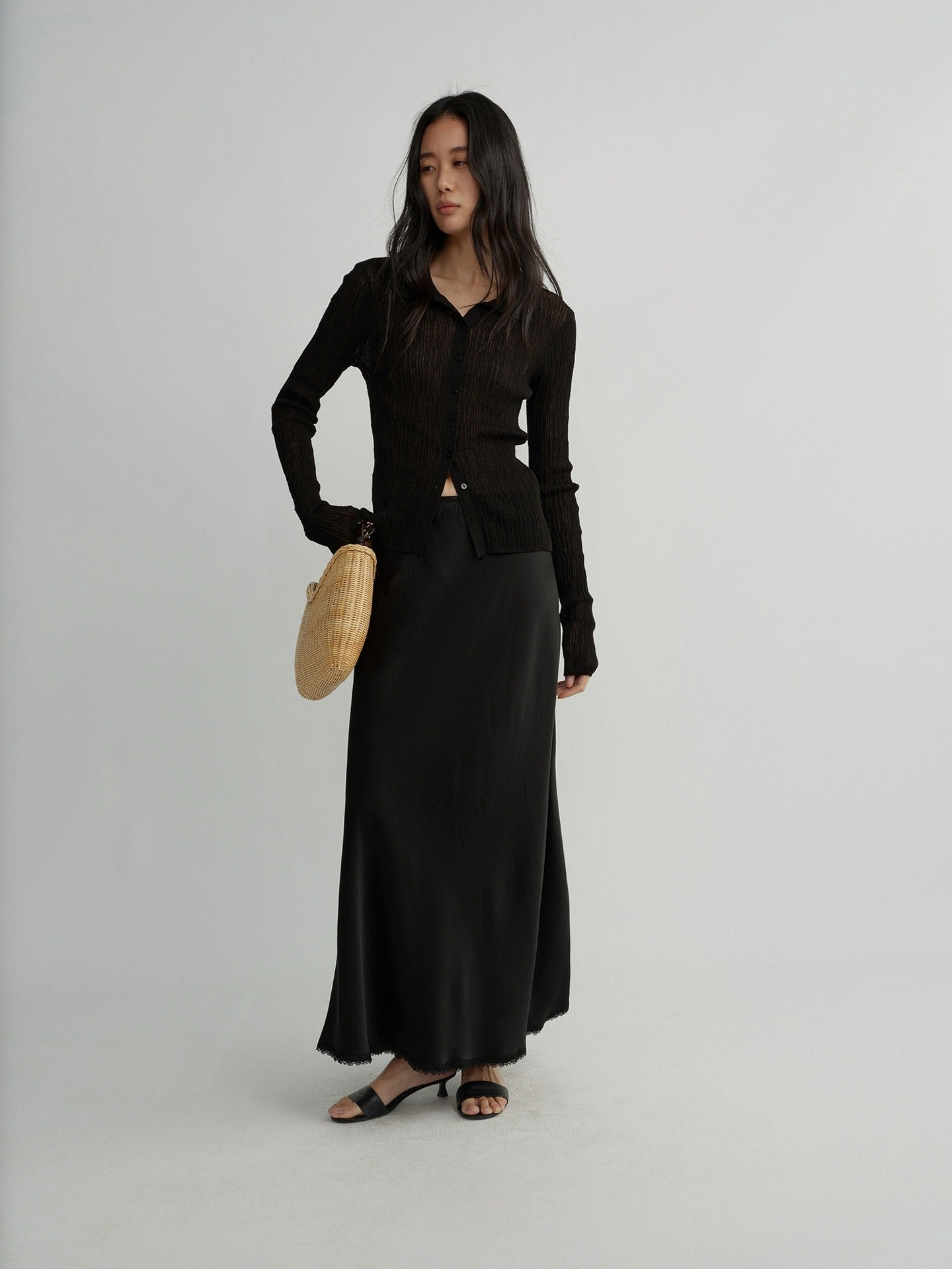 Noir Knit Cardigan