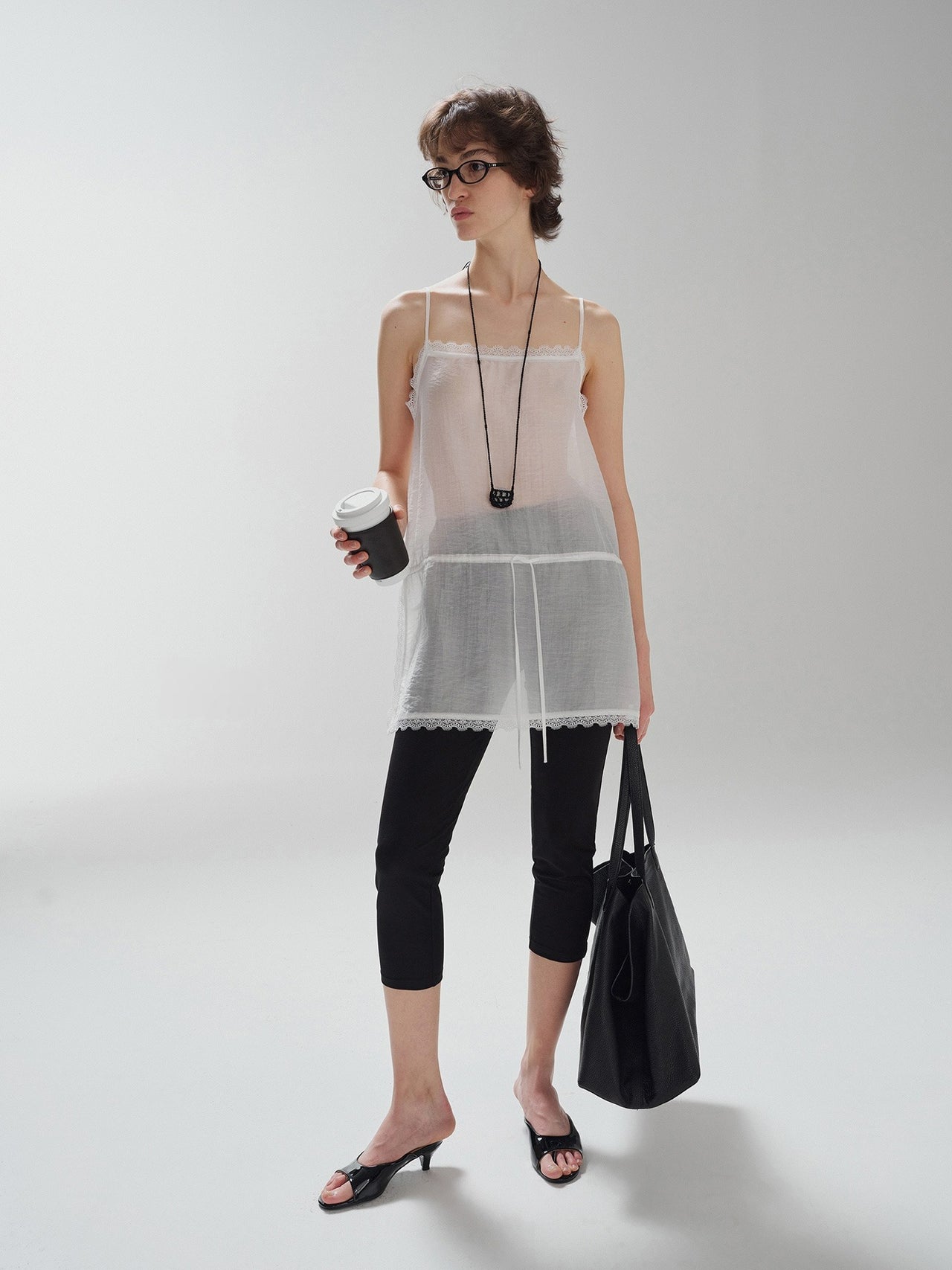 Cropped Tailored Pants