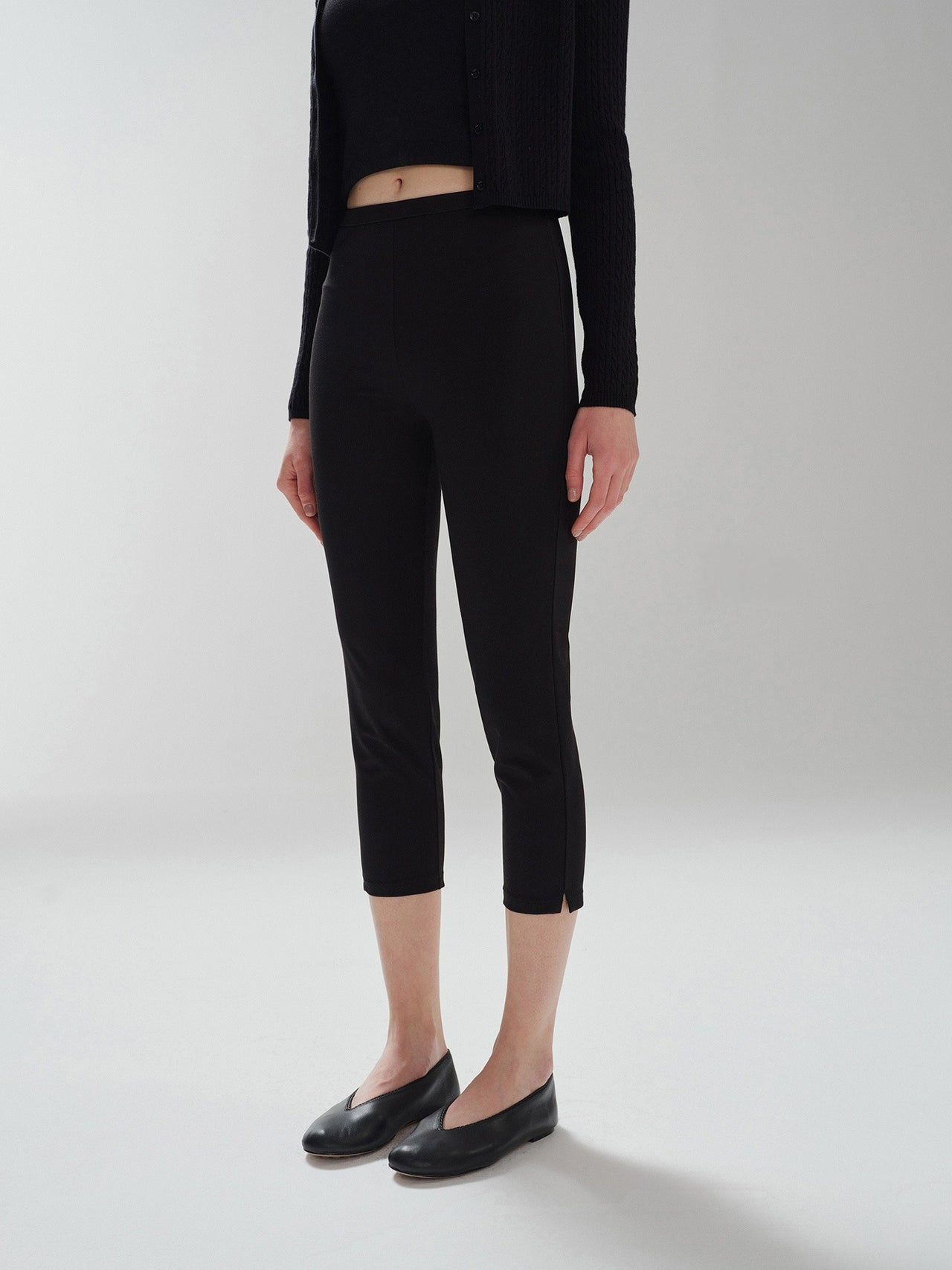 Cropped Tailored Pants