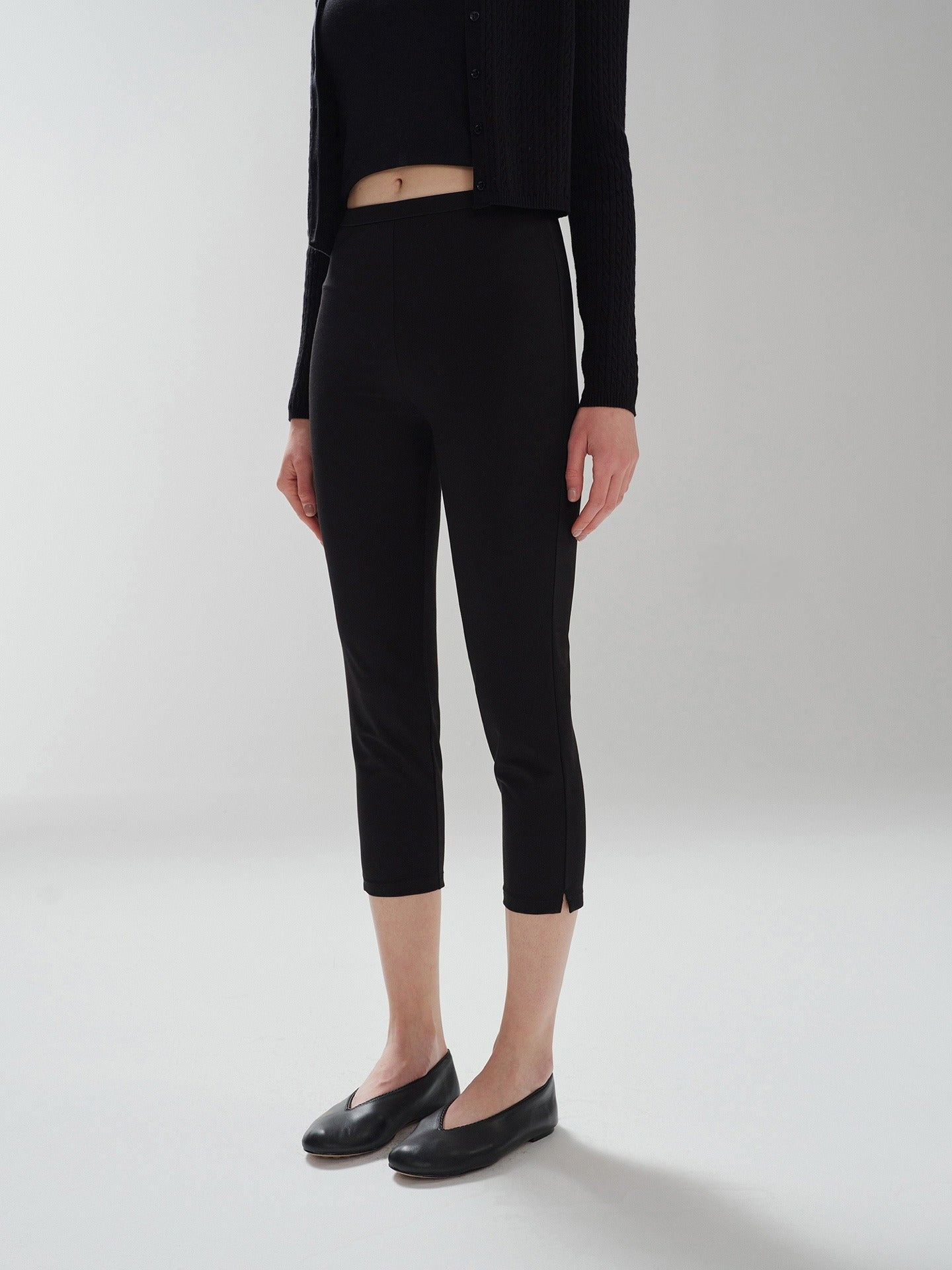 Cropped Tailored Pants