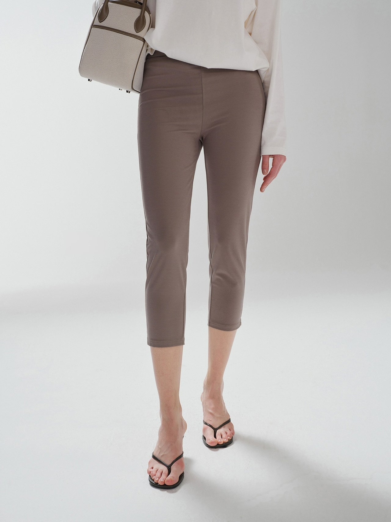 Cropped Tailored Pants