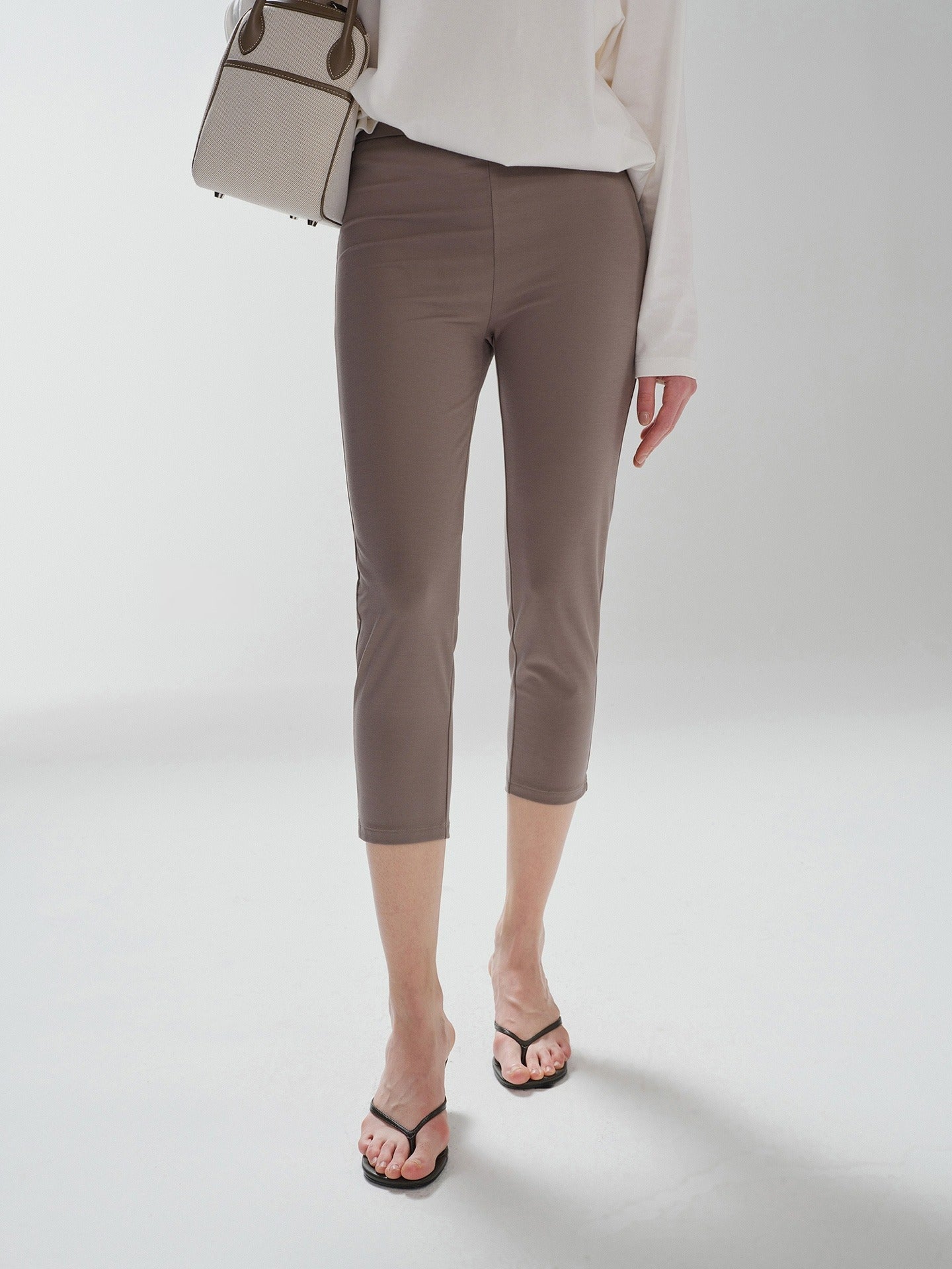 Cropped Tailored Pants