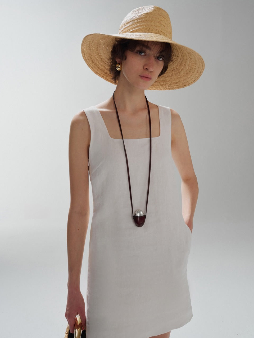 Flux Linen Dress
