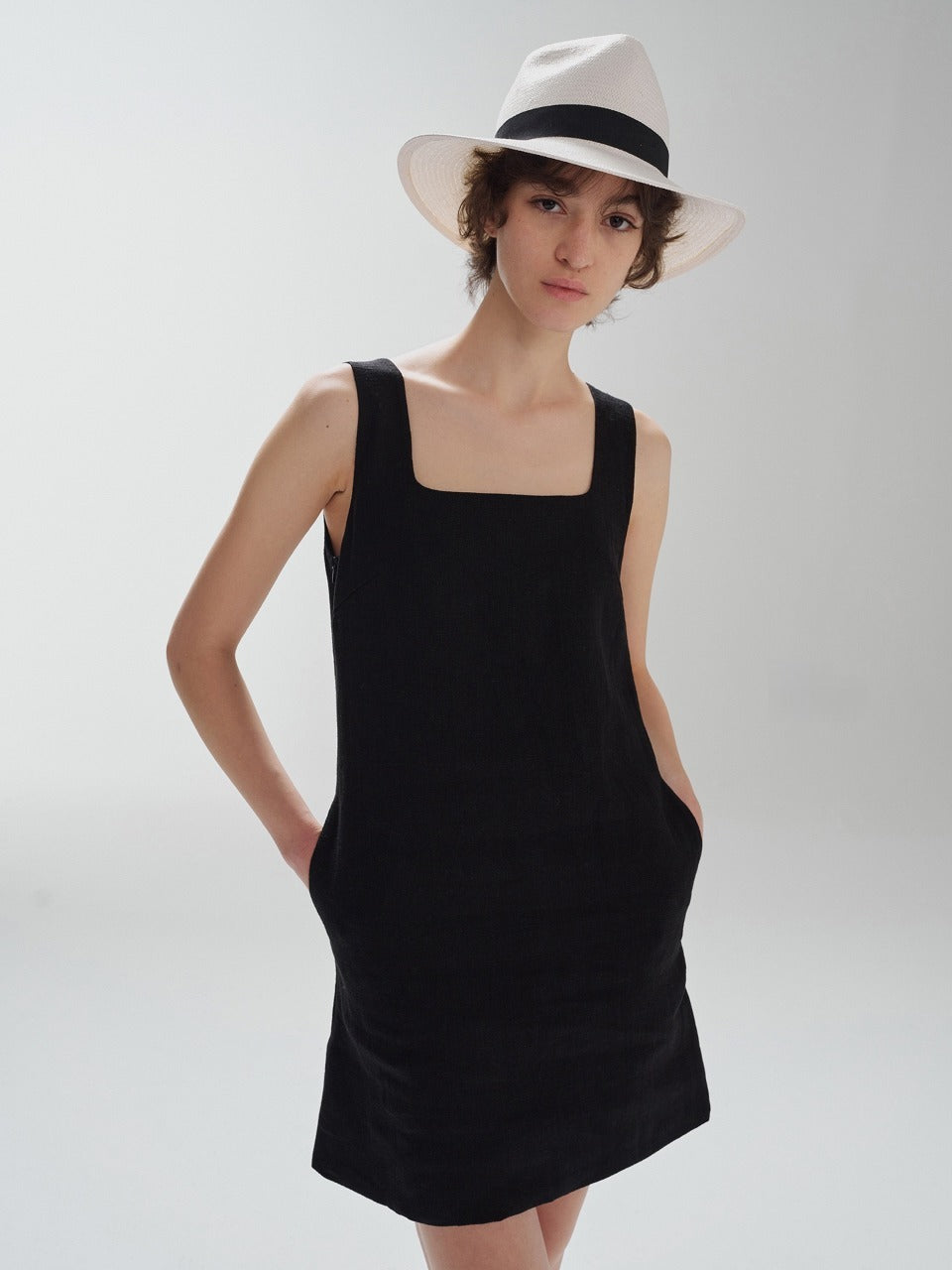 Flux Linen Dress