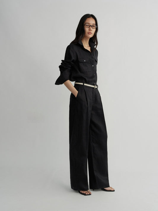 Veil Linen Pants