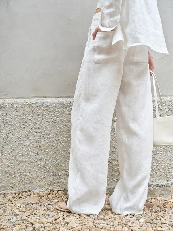 Veil Linen Pants
