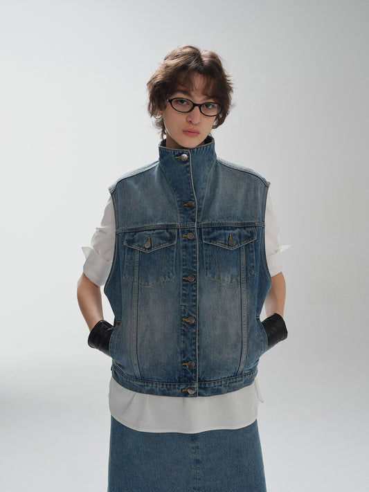 Rune Denim Vest