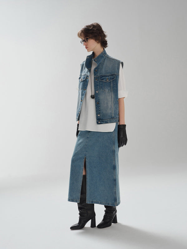 Rune Denim Vest