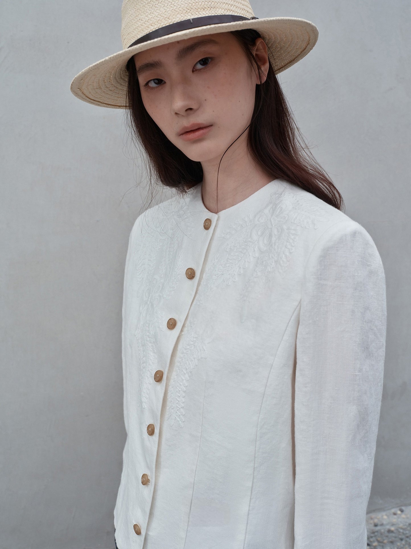 Ode Embroidered Top