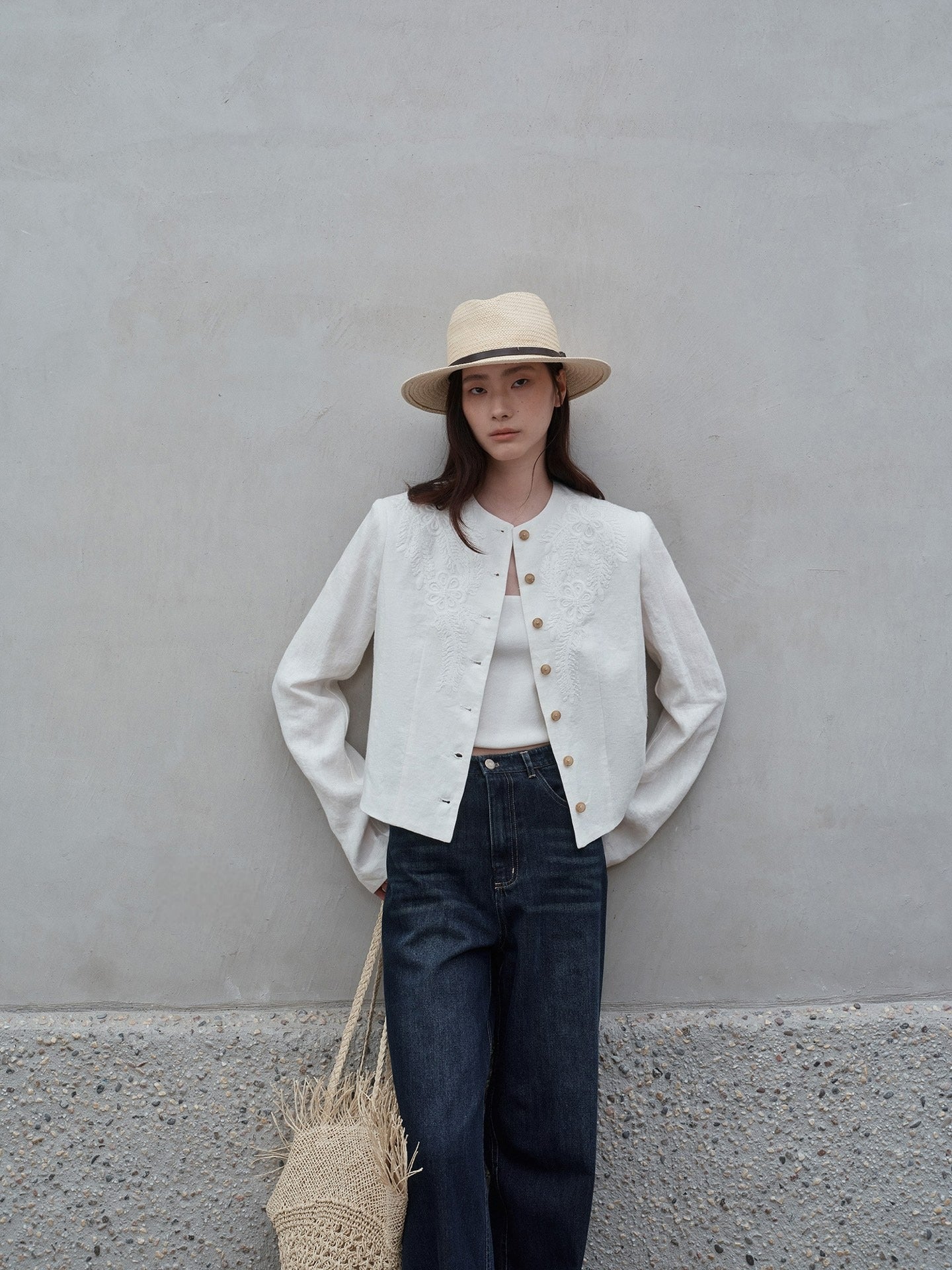 Ode Embroidered Top
