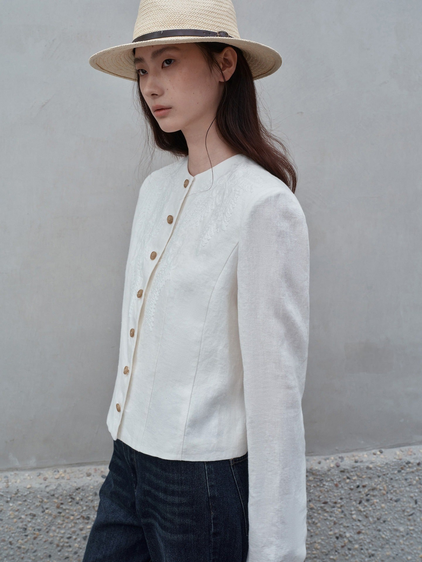 Ode Embroidered Top