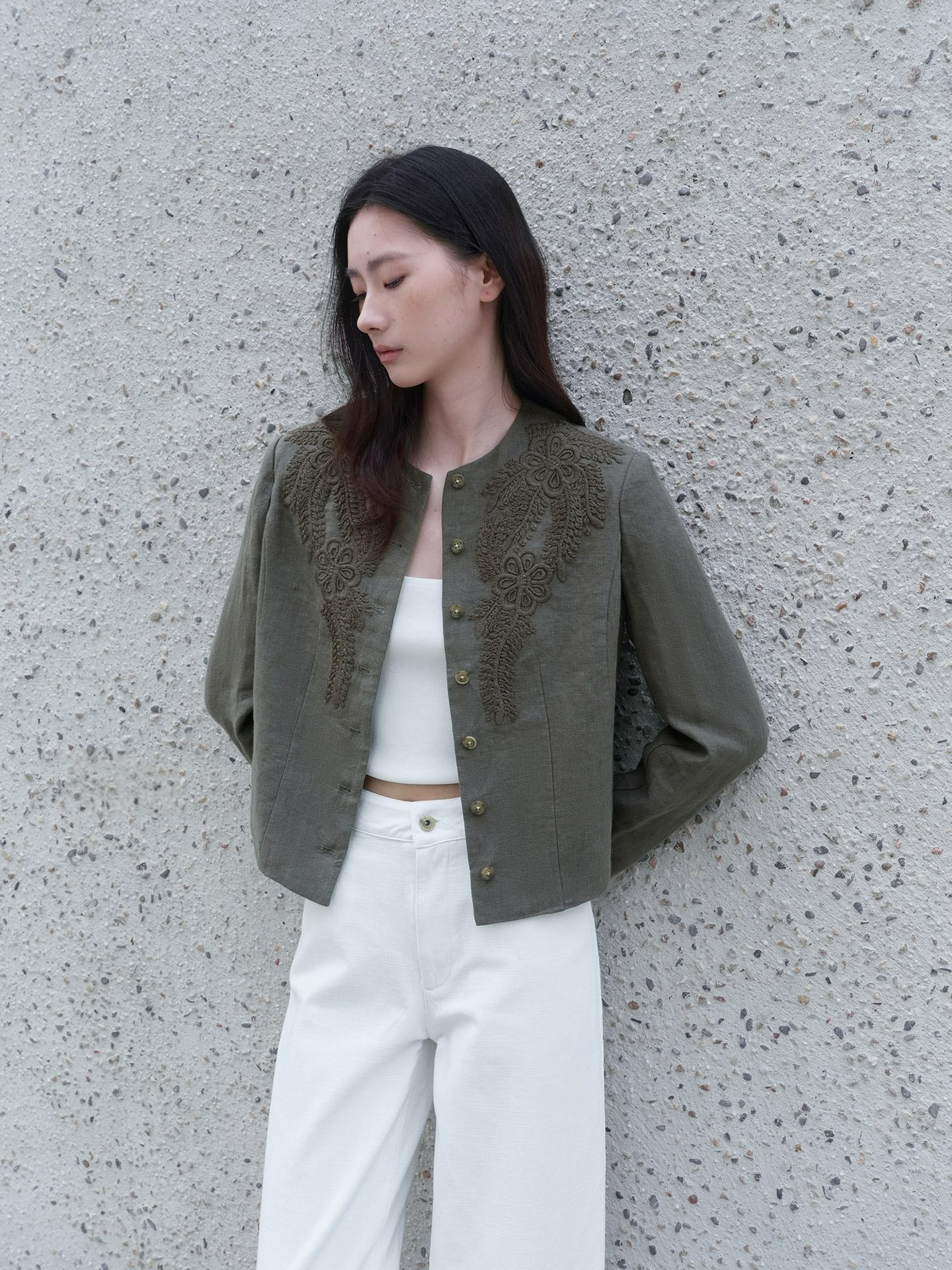 Ode Embroidered Top