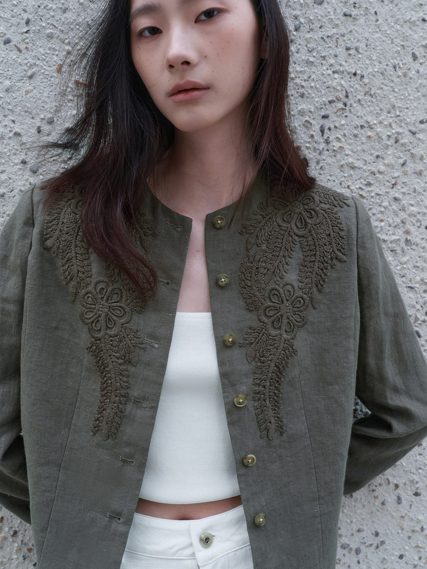 Ode Embroidered Top