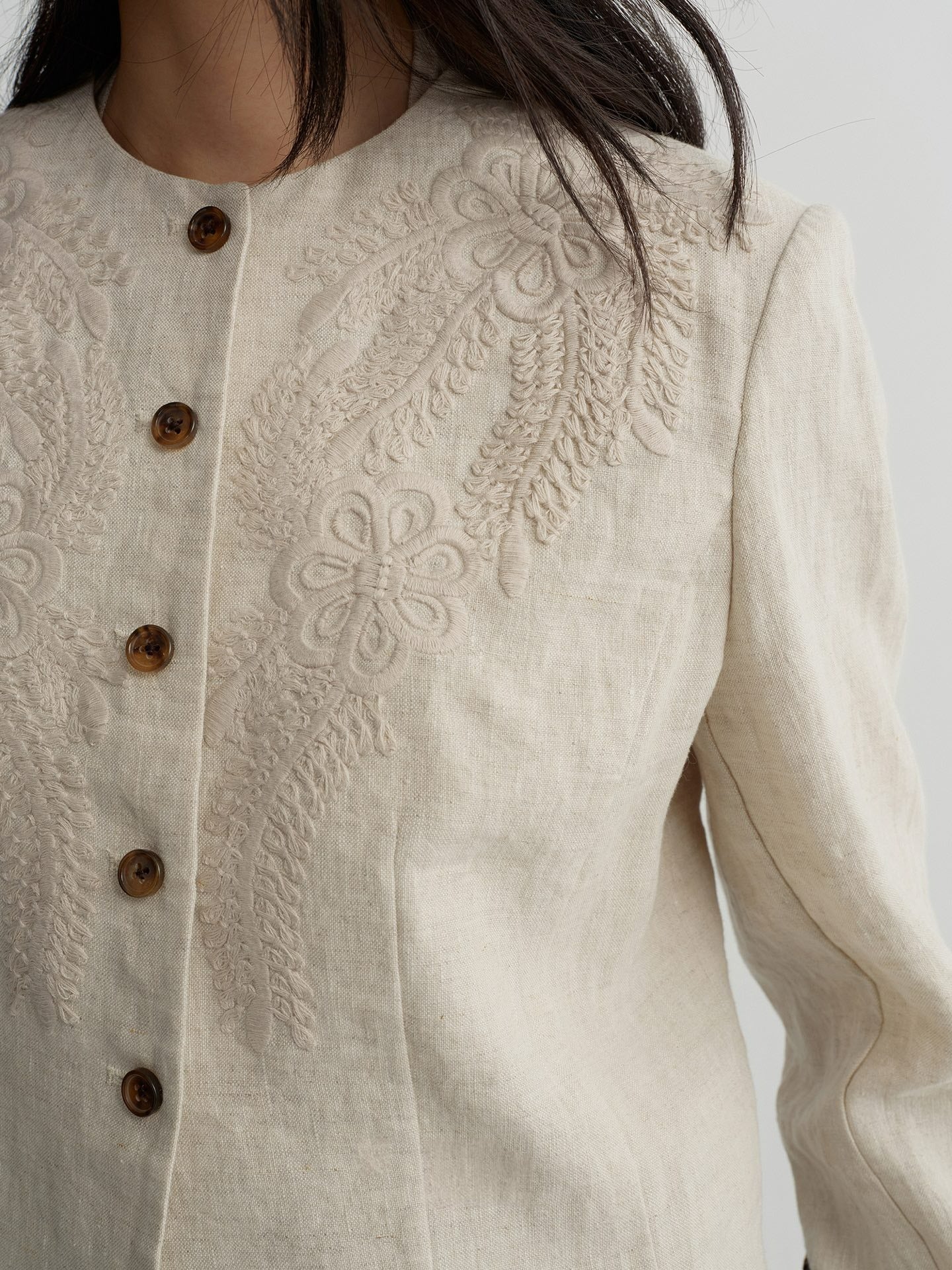 Ode Embroidered Top