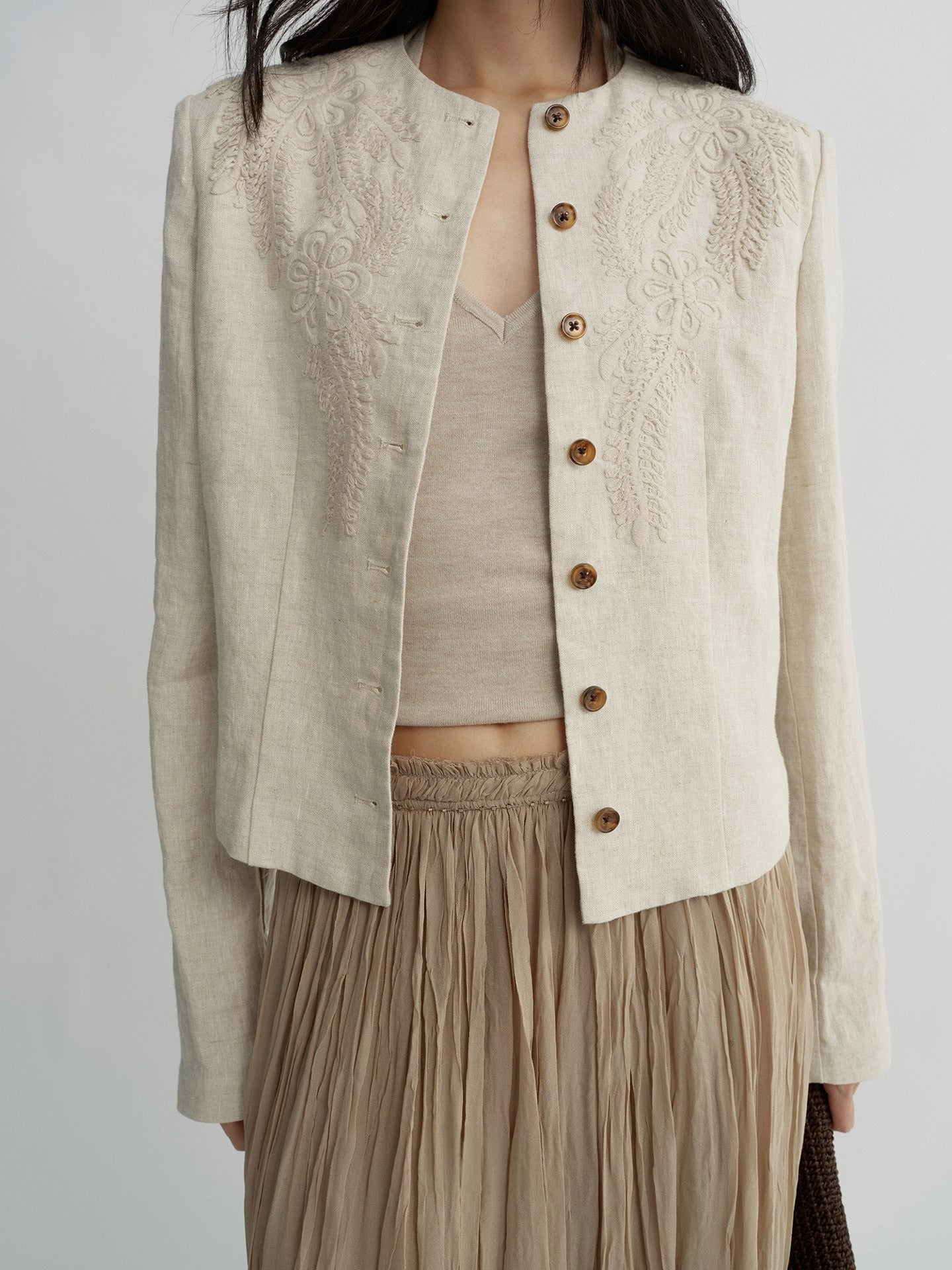 Ode Embroidered Top