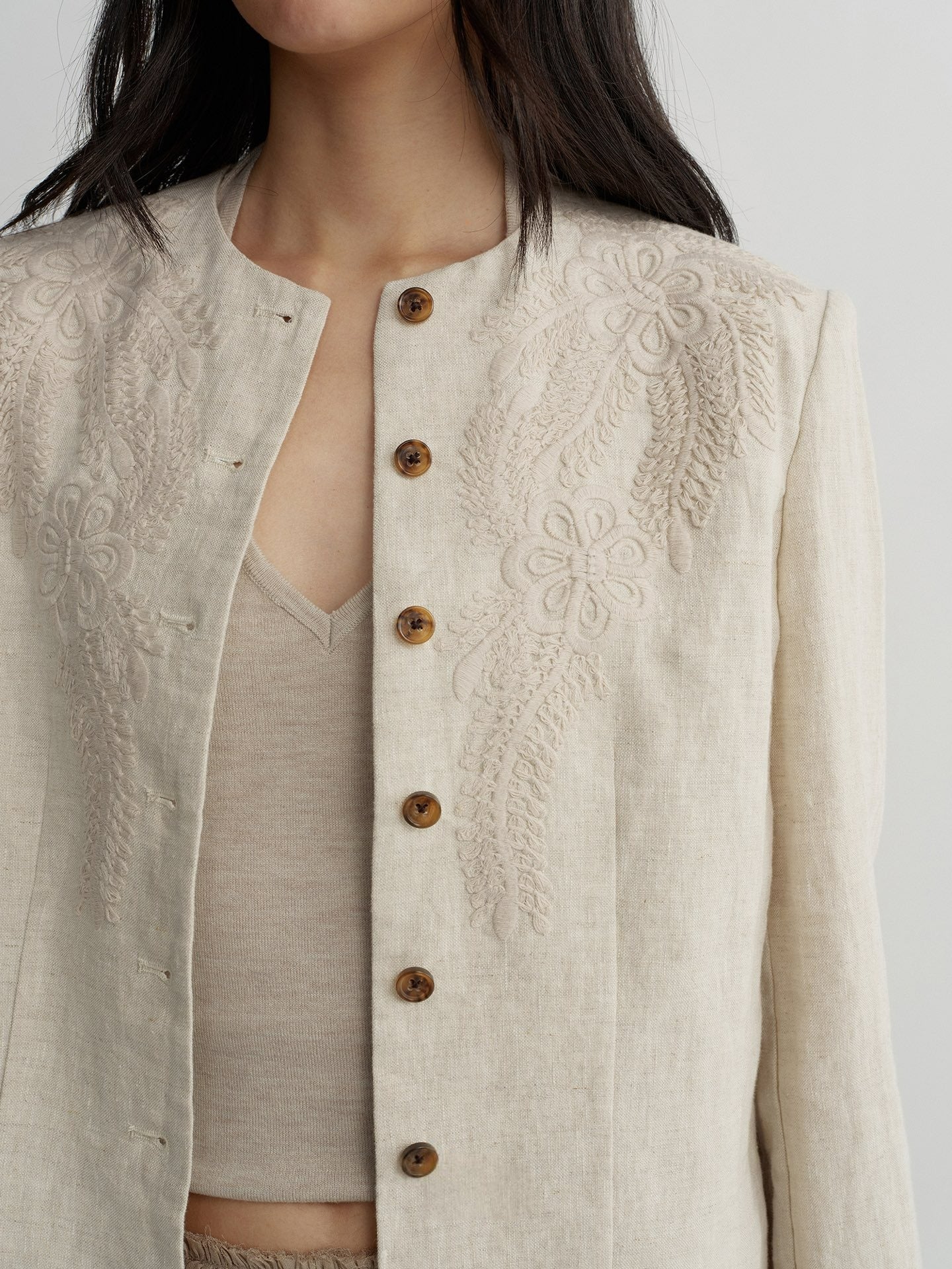 Ode Embroidered Top