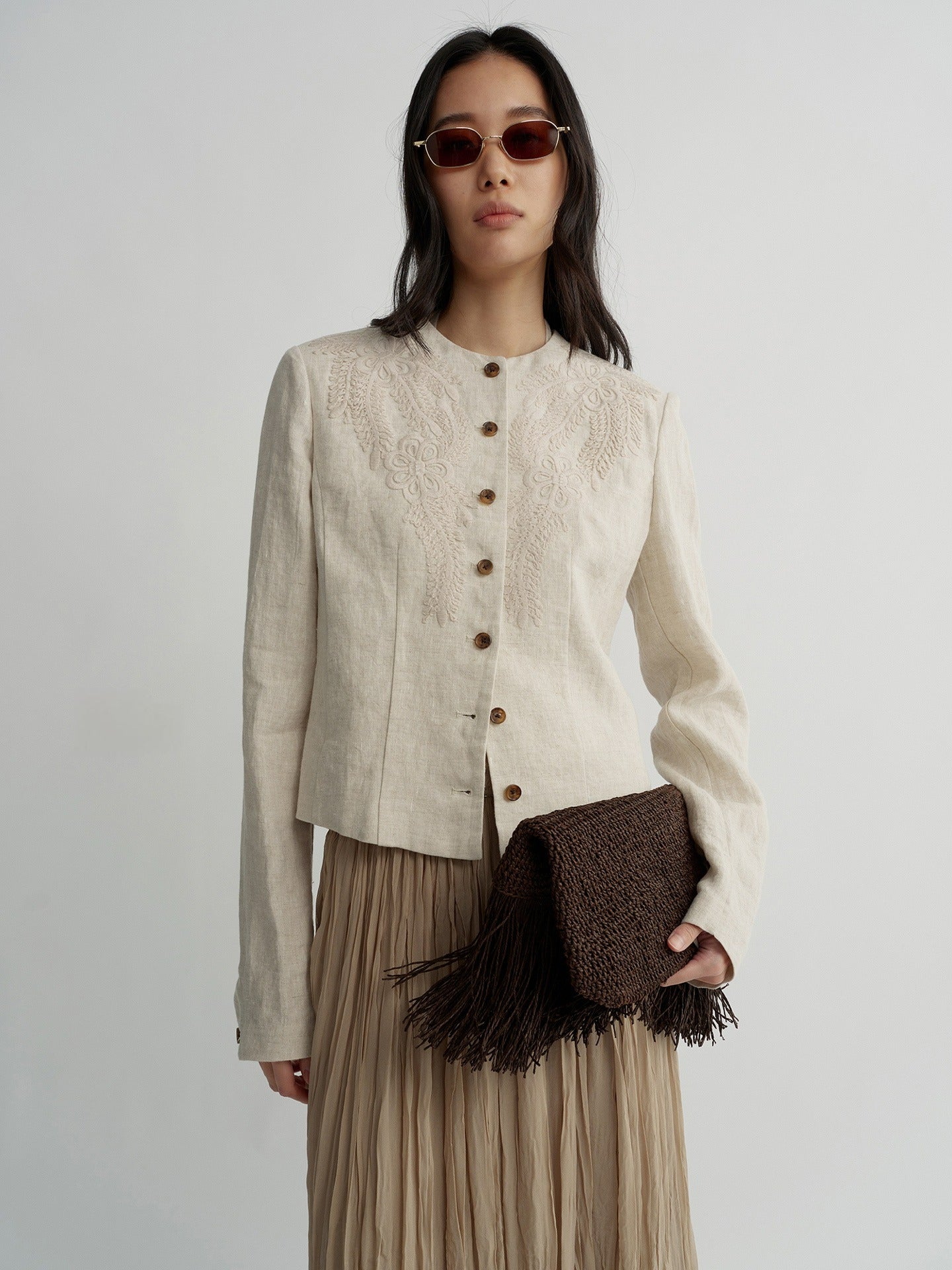 Ode Embroidered Top