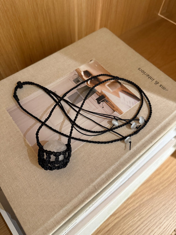 Basalt Pendant Necklace