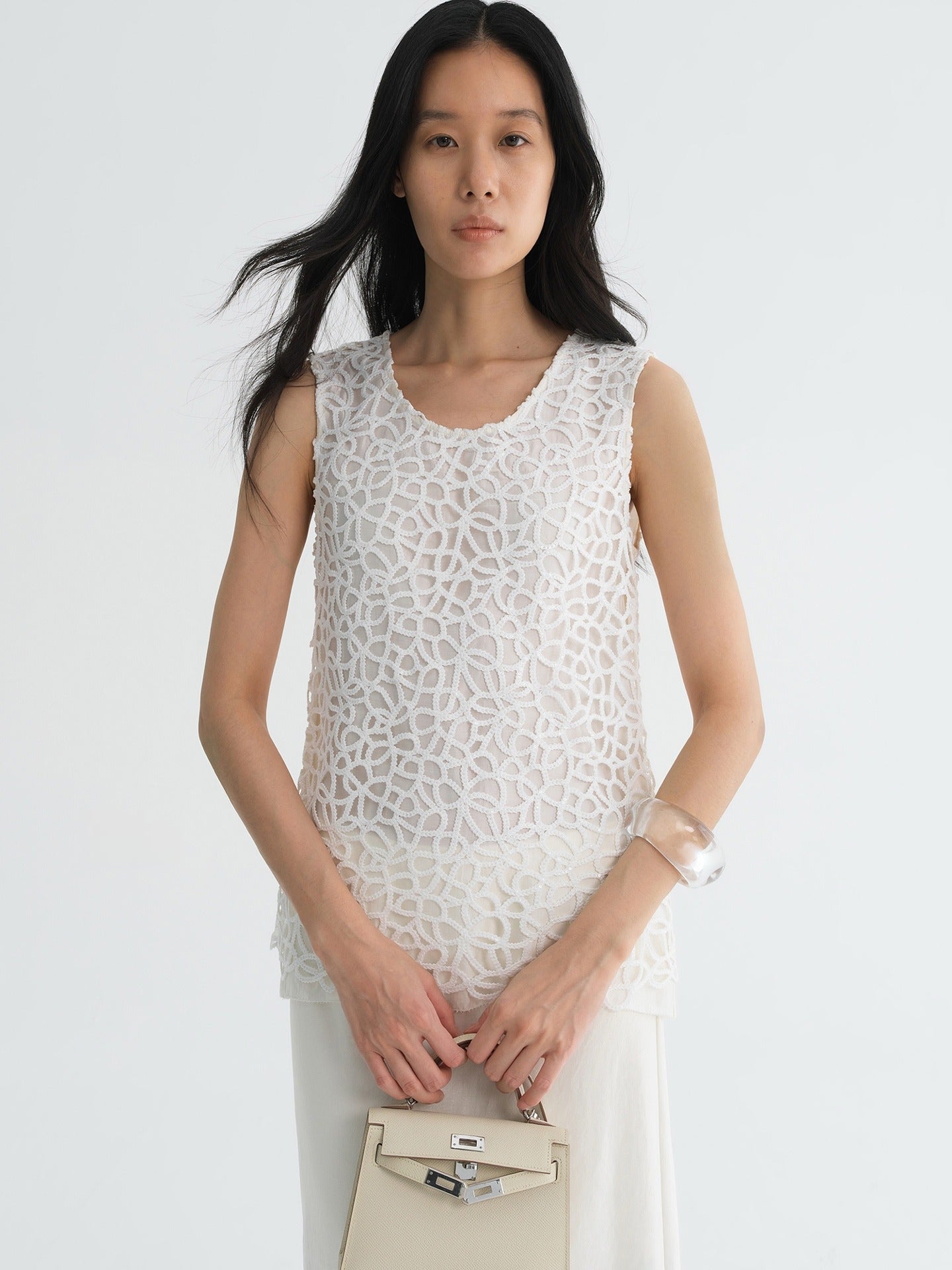 Aven Openwork Top