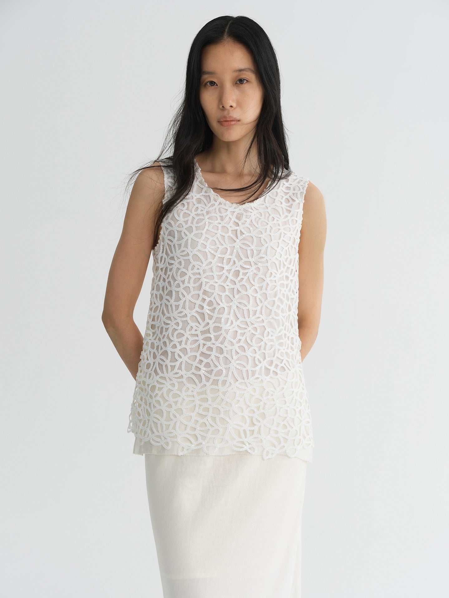Aven Openwork Top