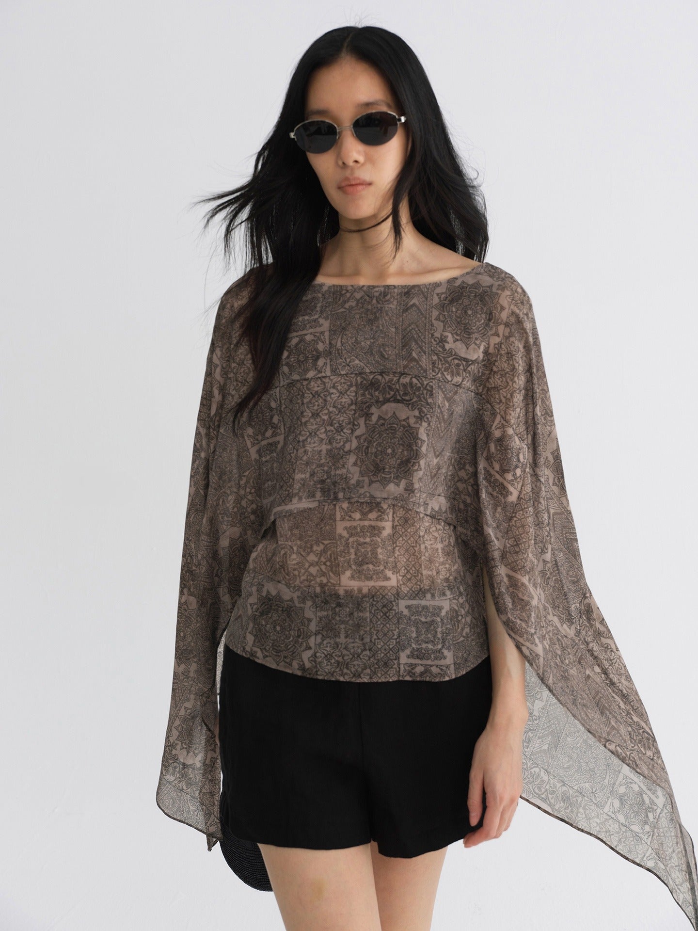 Mosaic Veil Top