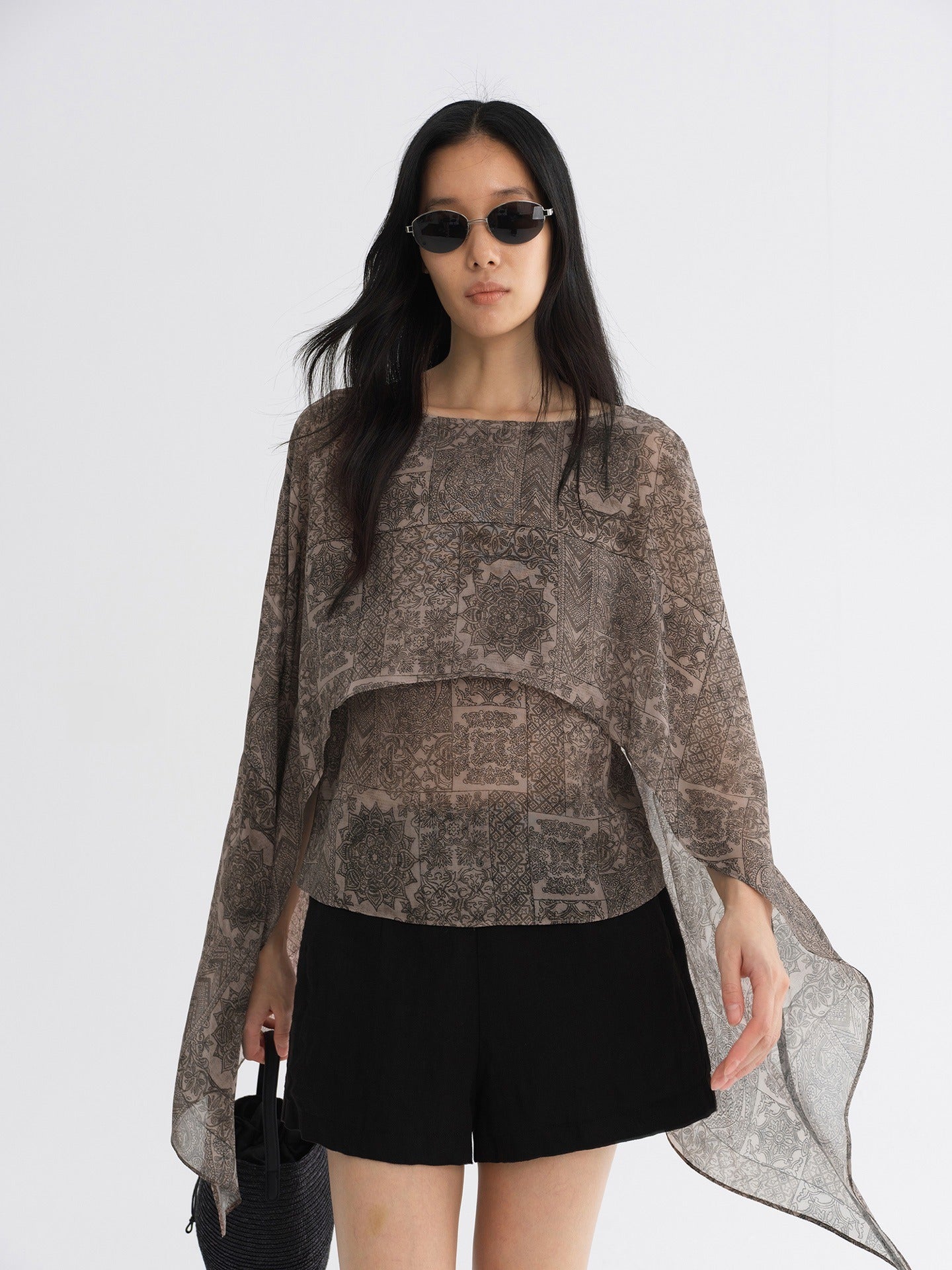 Mosaic Veil Top