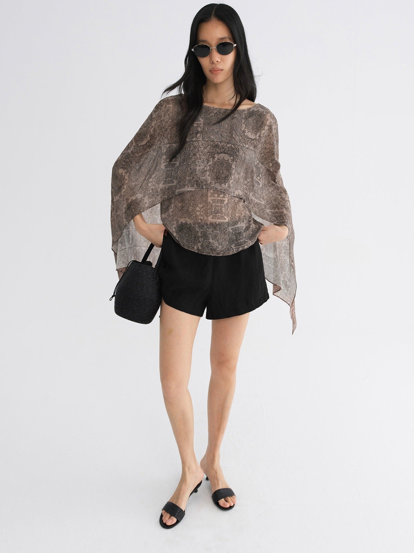 Mosaic Veil Top