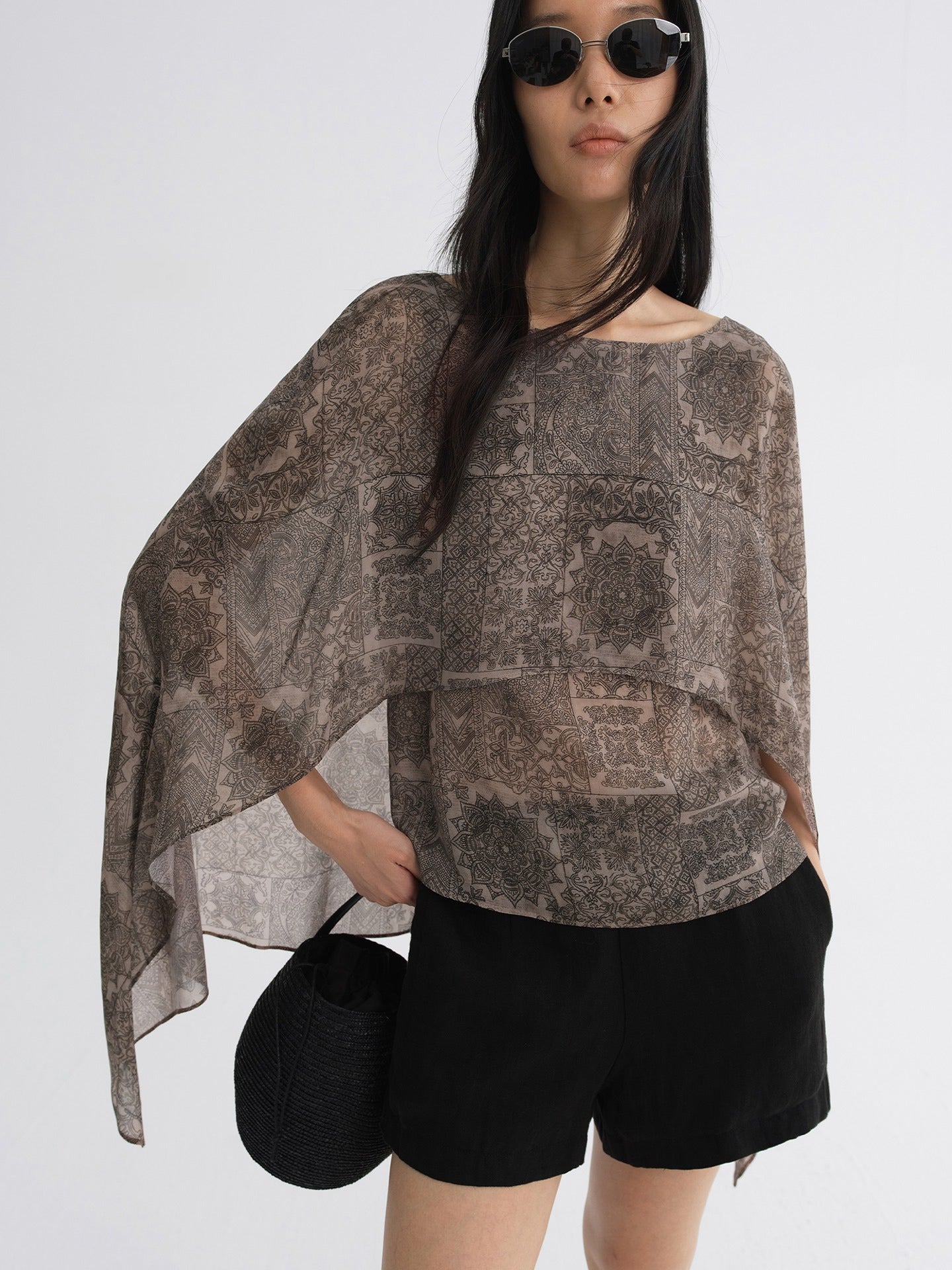 Mosaic Veil Top