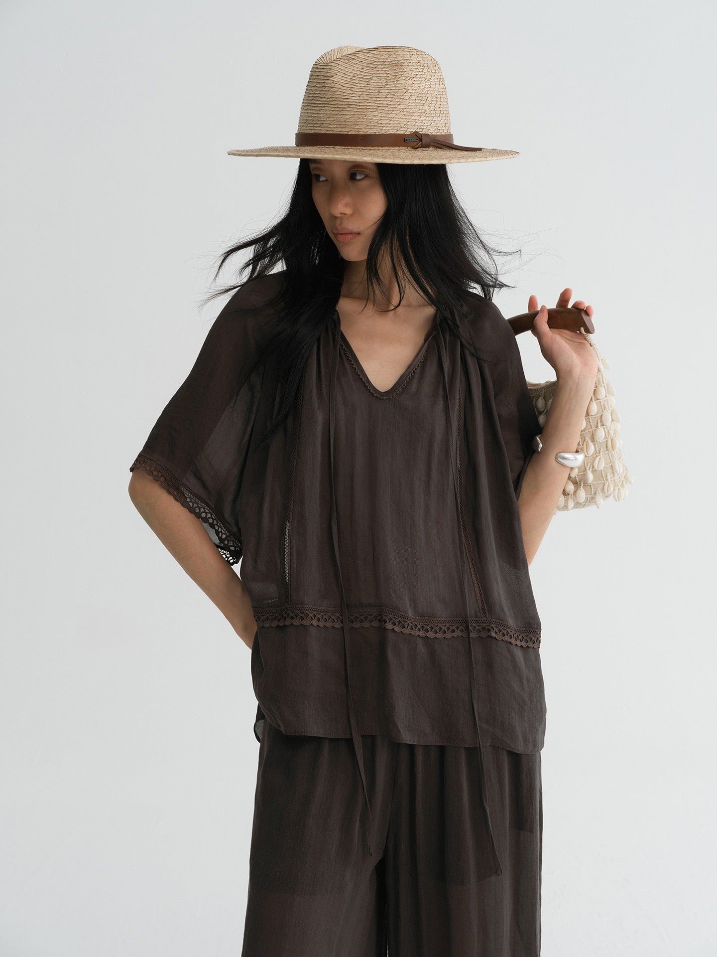 Rhea Veil Top