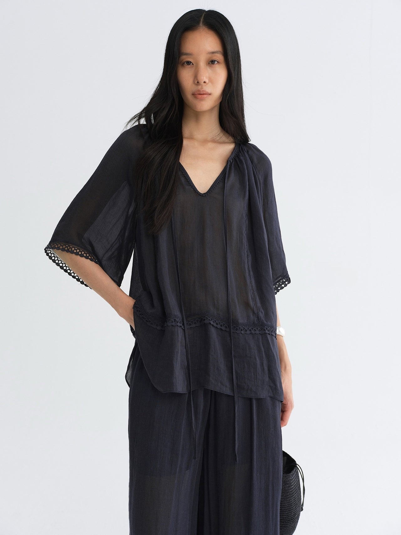 Rhea Veil Top