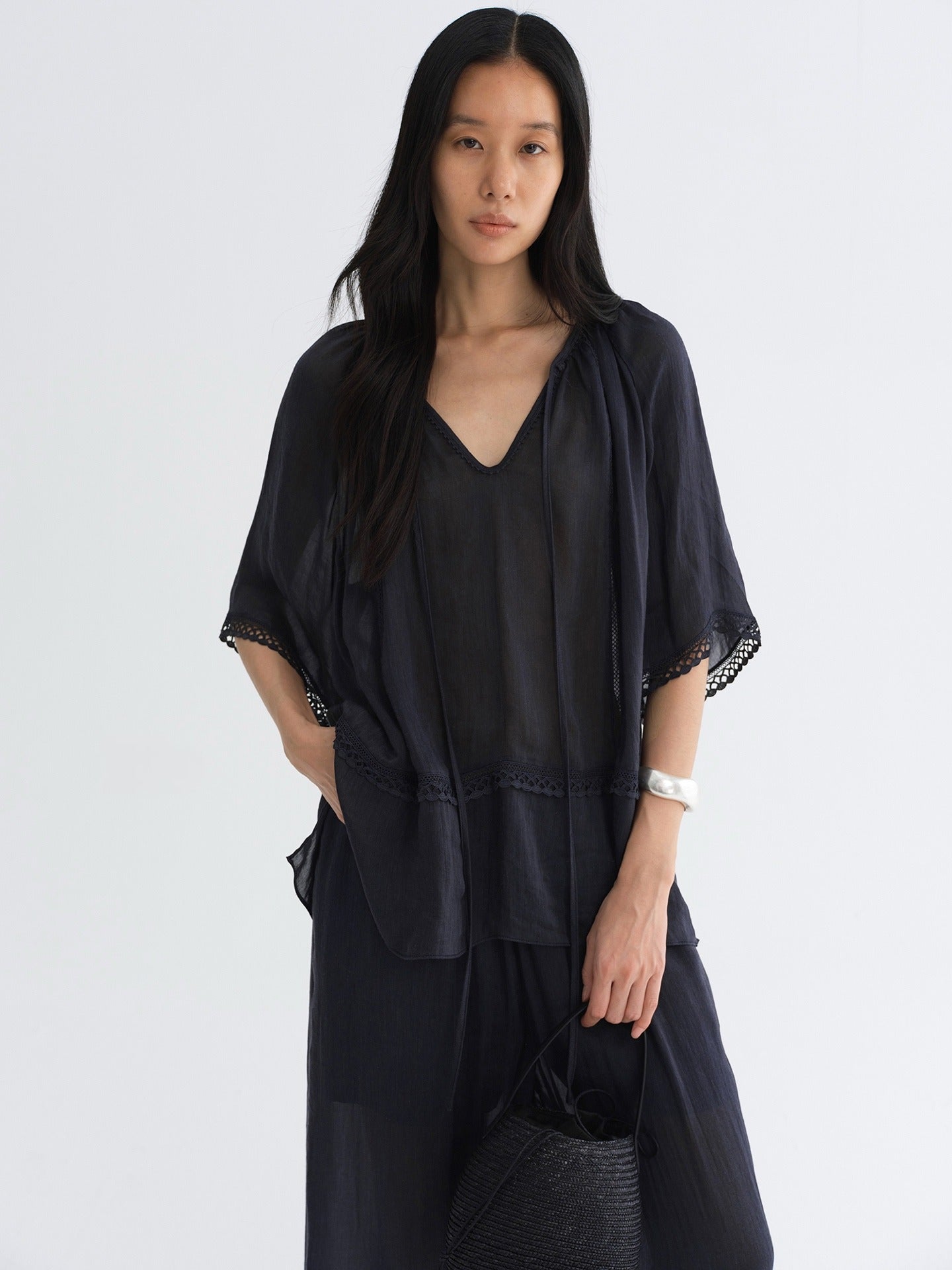Rhea Veil Top