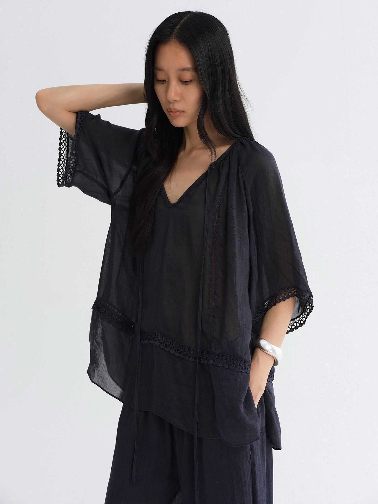 Rhea Veil Top
